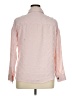 Soho Hearts Pink Long Sleeve Button-Down Shirt Size XL - photo 2