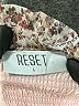 Reset 100% Polyester Paisley Pink Casual Skirt Size L - photo 4