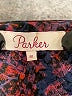 Parker Purple Long Sleeve Silk Top Size M - photo 7