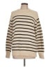 Brandy Melville 100% Cotton Stripes Ivory Pullover Sweater Size L (estimated) - photo 1