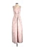 Kay Unger 100% Polyester Paisley Pink Cocktail Dress Size 4 - photo 1
