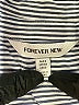 Forever New Stripes Gray Long Sleeve Button-Down Shirt Size 2 - photo 7