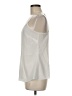 J.Crew Factory Store 100% Polyester Ivory Sleeveless Blouse Size 6 - photo 5