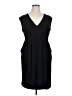 AB Studio Solid Black Cocktail Dress Size XL - photo 1
