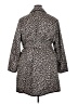Dennis by Dennis Basso 100% Polyester Animal Print Gray Coat Size XXXL - photo 2