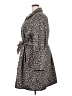 Dennis by Dennis Basso 100% Polyester Animal Print Gray Coat Size XXXL - photo 5