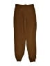 Athletic Works Solid Brown Casual Pants Size 14 - 16 - photo 2