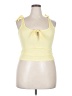 Boohoo Yellow Sleeveless Top Size 20 - photo 1