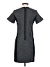 J.Crew 100% Wool Houndstooth Gray Casual Dress Size 0 - photo 2