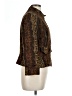 Peck & Peck Animal Print Brown Jacket Size 12 - photo 4