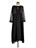Floreat 100% Polyester Black Casual Dress Size 12 - photo 1