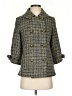 Julie Brown 100% Polyester Tweed Gold Coat Size S - photo 1