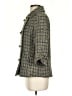 Julie Brown 100% Polyester Tweed Gold Coat Size S - photo 5