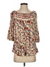 Democracy Tan 3/4 Sleeve Blouse Size S - photo 1