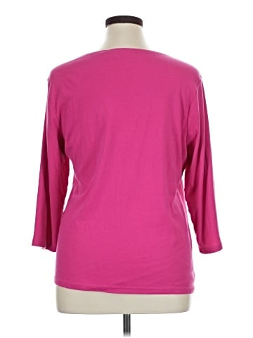 Karen Scott 3/4 Sleeve T-Shirt (view 2)