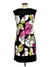 AGB Graphic Black Casual Dress Size 10 - photo 2