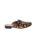 Franco Sarto Animal Print Brown Mule/Clog Size 7 1/2 - photo 1