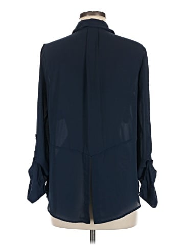 Noir 3/4 Sleeve Blouse (view 2)