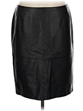 Lafayette 148 New York Faux Leather Skirt (view 1)