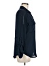Noir 100% Polyester Blue 3/4 Sleeve Blouse Size M - photo 4