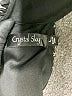Crystal Sky 100% Polyester Paisley Black Casual Dress Size L - photo 7