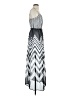 Candie's 100% Polyester Chevron-herringbone Gray Casual Dress Size S - photo 4