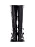 Ugg 100% Leather Black Boots Size 8 - photo 2
