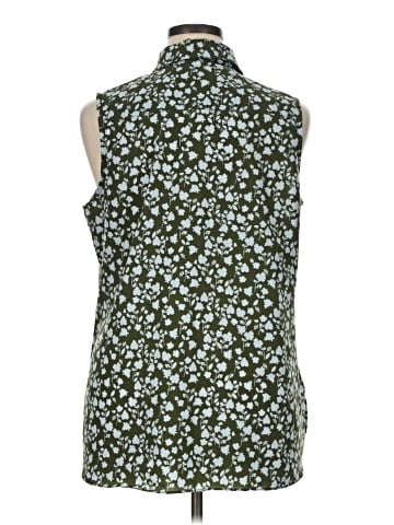 CAbi Sleeveless Button-Down Shirt (view 2)