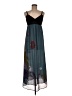 Sugar Lips Graphic Teal Casual Dress Size M (estimated) - photo 1