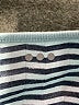 Three Dots Blue 3/4 Sleeve T-Shirt Size XS - photo 7