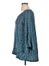 Roz & Ali Teal 3/4 Sleeve Blouse Size XL - photo 5