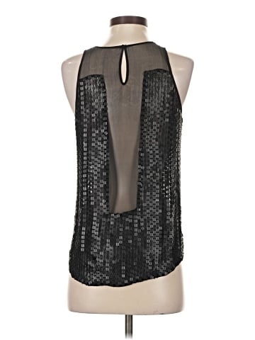 Parker Sleeveless Silk Top (view 2)