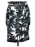 Fabletics Print Black Casual Skirt Size XL - photo 1