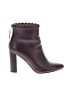 Coach Burgundy Ankle Boots Size 6 - photo 1