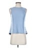 1.State 100% Polyester Blue Sleeveless Blouse Size S - photo 1