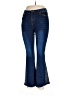 Bamboo Chevron-herringbone Blue Jeans Size 15 - photo 1