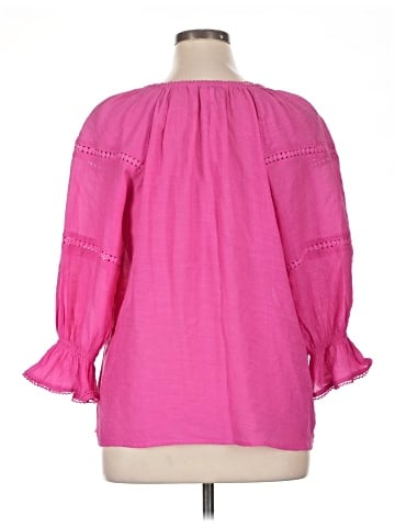 Counterparts 3/4 Sleeve Blouse (view 2)