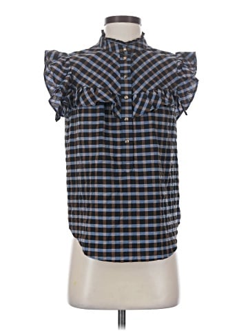 Veronica Beard Sleeveless Button-Down Shirt (view 1)