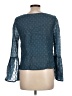 Fabindia Teal Long Sleeve Blouse Size L - photo 2