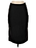 Theory Solid Black Wool Skirt Size 0 - photo 1
