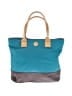 Tory Burch Color Block Teal Tote One size - photo 1