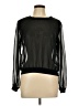 Assorted Brands 100% Polyester Black Long Sleeve Blouse Size L - photo 1
