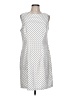 Alyx Polka Dots White Cocktail Dress Size 12 - photo 1