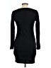 Piko Solid Black Casual Dress Size L - photo 2