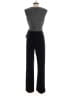 Onyx Nite 100% Polyester Gray Black Jumpsuit Size 6 - photo 2