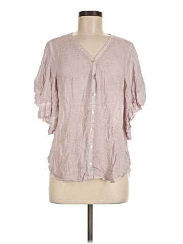 Young Fabulous & Broke Short Sleeve Blouse (view 1)