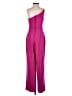Crystal Sky Solid Purple Jumpsuit Size S - photo 2