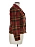 Miss Dorby 100% Acrylic Plaid Brown Blazer Size 14 - photo 4