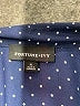Fortune + Ivy 100% Polyester Polka Dots Blue 3/4 Sleeve Blouse Size XL - photo 7