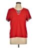Baxter & Wells Red Short Sleeve Top Size L - photo 1